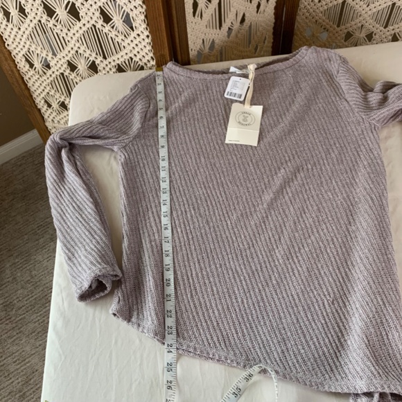 Urban Outfitters Urban Renewal gray sweater lightweight Medium NWT - Picture 11 of 11
